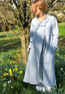 Bow Coat & Morocco Trousers     Irish linen