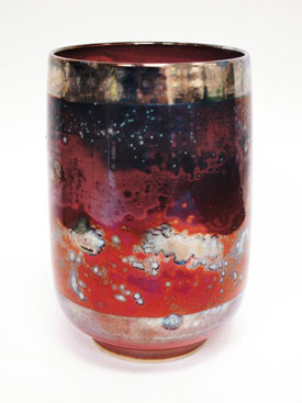 Sutton Taylor Tall lustred pot